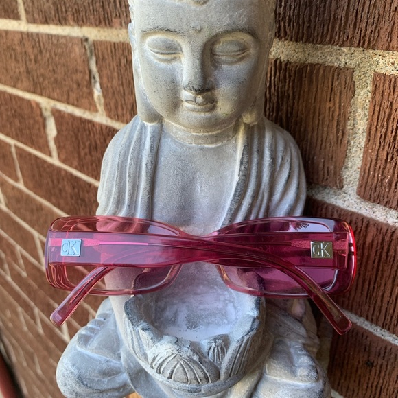 Calvin Klein Pink Sunglasses RARE - Picture 8 of 8